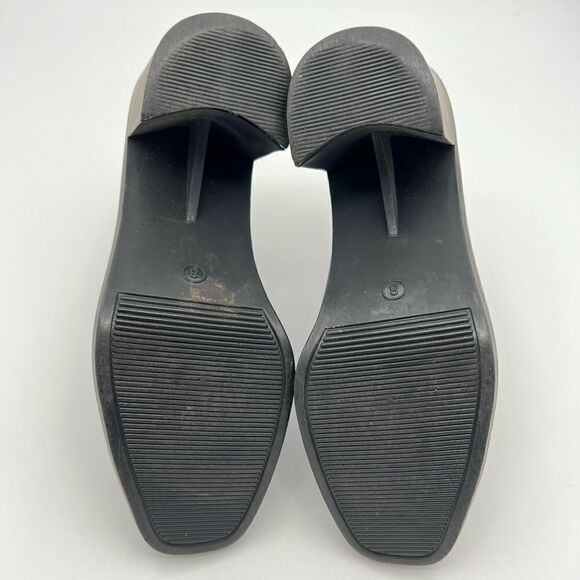 Jeffrey Campbell JC Play Black Matte Rubber Heeled Rain Booties size 8 - Picture 6 of 8